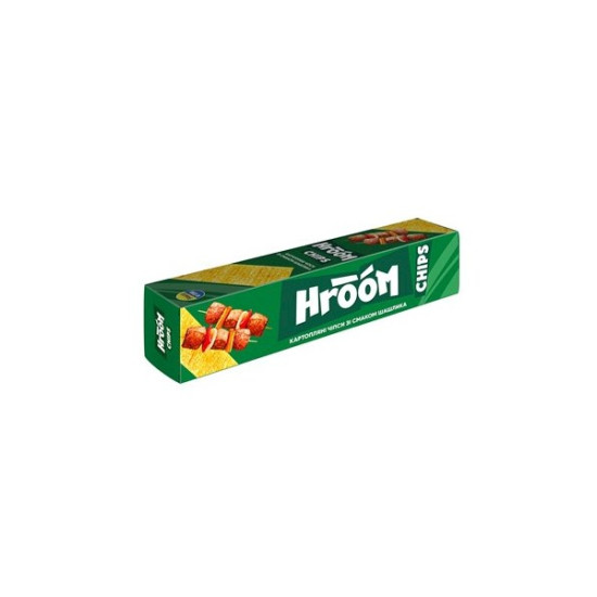 Чипсы со вкусом Шашлык 50г Hroom