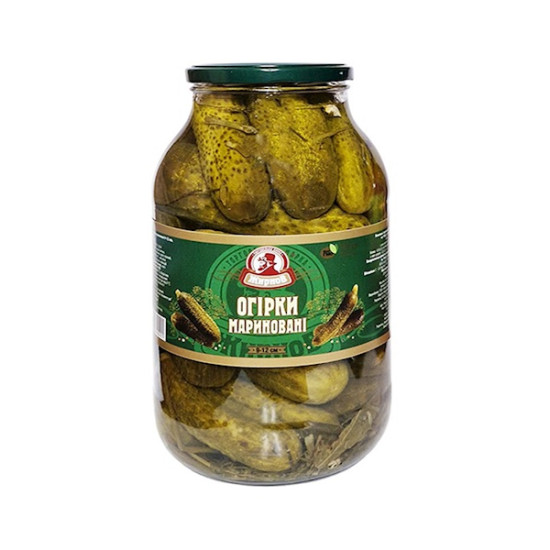 Консервированные огурцы 1,850kg Girnov