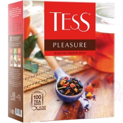 Чай Тесс 100 пакетиков Tess Pleasure 150г