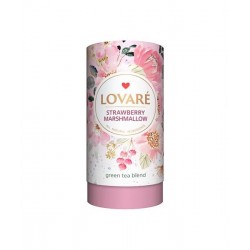 Чай Ловаре 80г клубничный зефир Чай Ловаре 80г клубничный зефир