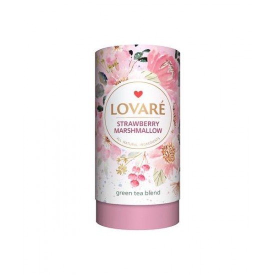 Чай Ловаре 80г клубничный зефир