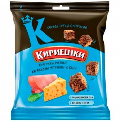 Кириешки ветчина+сыр 40г Кириешки ветчина+сыр 40г