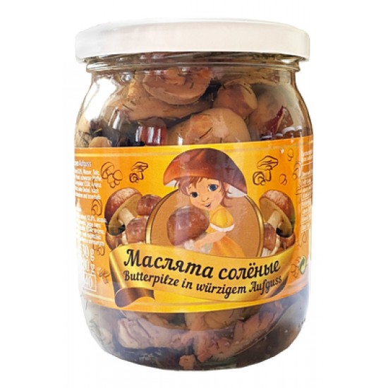 Маслята соленые Леон 530г