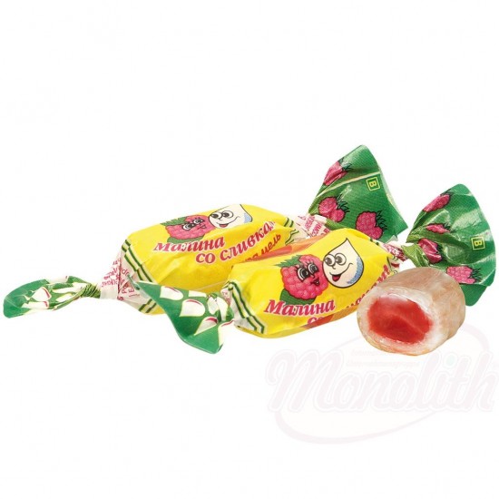 Карамель Малина со сливками РАЗВЕС