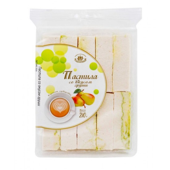 Пастила со вкусом груши Кронштадская 210г