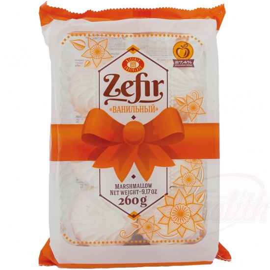 Зефир Бисквит Шоколад ванильный 260г