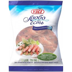 Креветки ВИЦИ 90/150 6-7см 350г