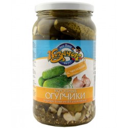 КАЗ огурцы с укропом и чесноком 900мл