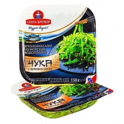 Салат из морских водорослей Чука с ореховым соусом 150г