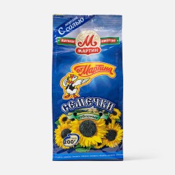Семечки От Мартина соленые 200г Семечки От Мартина соленые 200г