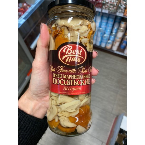 Грибы ассорти Best Time 530 g