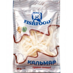 Сушеный кальмар, стружка 30г Fishfood Сушеный кальмар, стружка 30г Fishfood