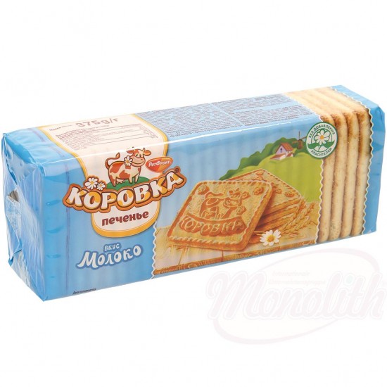 Печенье Коровка вкус молоко 375г