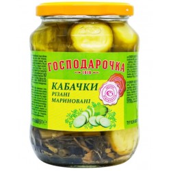 Кабачки маринованные Господарочка 660г.