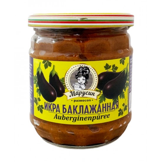 Икра баклажанная Марусин Разносол 360г
