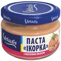 Икорка паштет с икрой сельди и лососем 160гр Веладис