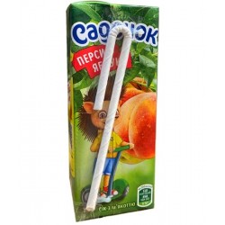 Нектар персик-яблоко Садочок 200мл