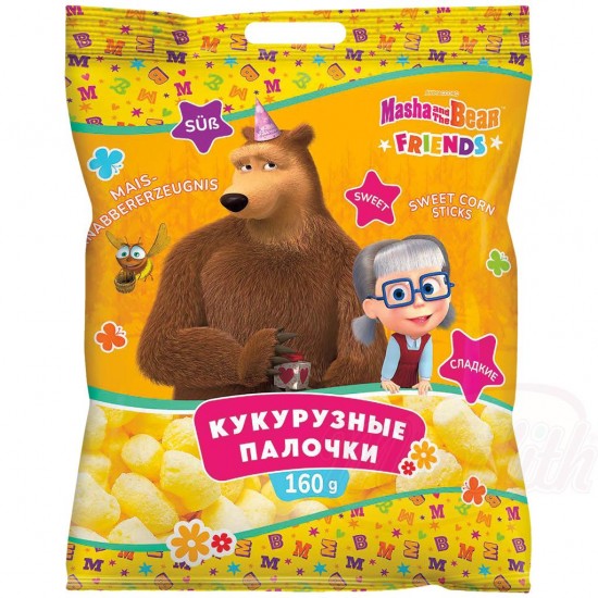 Палочки кукурузные Маша и Медведь 160г