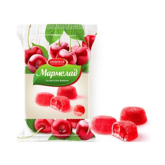 Мармелад со вкусом вишни Азовская 300г