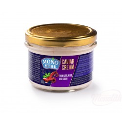 Паста с икрой мойвы и кусочками кальмара Моно Море 160г Паста с икрой мойвы и кусочками кальмара Моно Море 160г