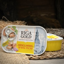 Tőkehalmáj 121 g Riga Gold