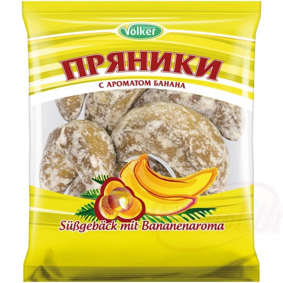Пряники банановые Волкер 400г
