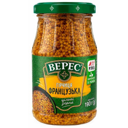 Горчица французская 190g Стекло Верес