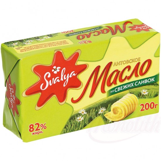 Масло сливочное Сваля 200г