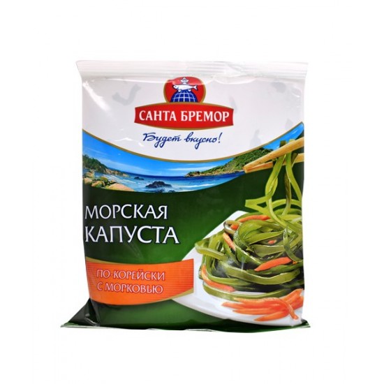 Капуста морская по-корейски с морковью 350г