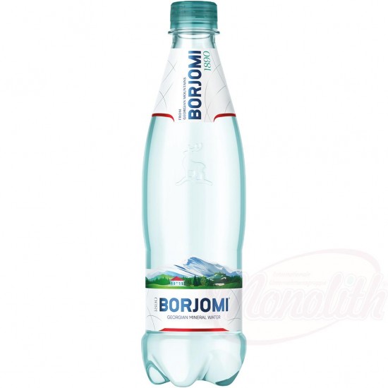 Borjomi PET 0,5 literes kiszerelésben