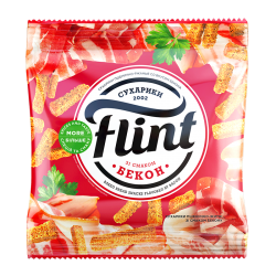 Сухарики Флинт 35г вкус бекон