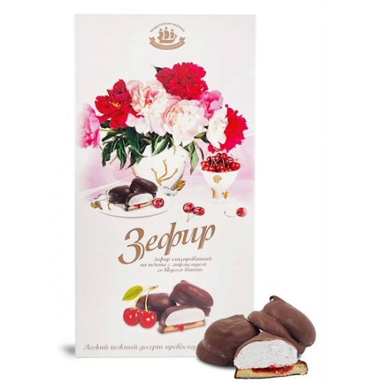Зефир Пионы на печенье 180г