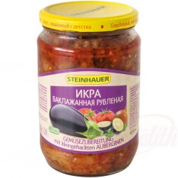 Икра баклажанная рубленная 650г Штеинхауер