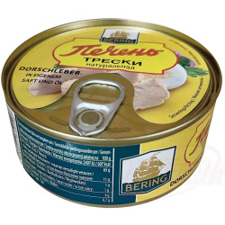 Печень трески Беринг 230г