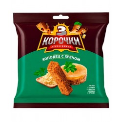 Сухарики 3 корочки 40г холодец с хреном