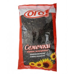 Семечки черные нежаренные ОГО 1кг Семечки черные нежаренные ОГО 1кг