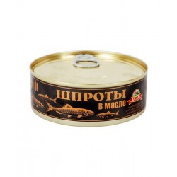 Шпроты крупные в масле/рижские 240г