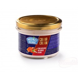 Паста с икрой мойвы и копченым лососем Моно Море 160г Паста с икрой мойвы и копченым лососем Моно Море 160г