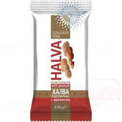 Халва с арахисом Золотой Век 270г