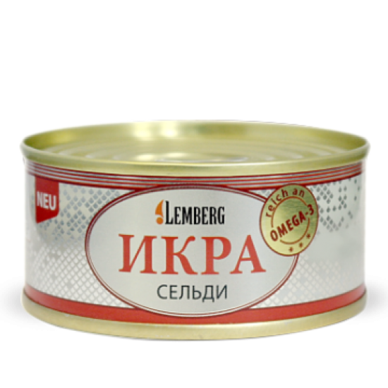 Икра сельди 100 гр Лемберг