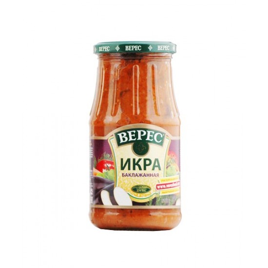 Баклажанная икра Верес 500г