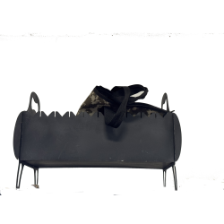 Мангал с чехлом черный