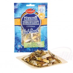 Снэк желтый полосатик соломка 36г №7 Снэк желтый полосатик соломка 36г №7