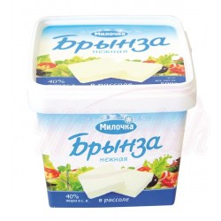 Брынза нежная Милочка 40% 400г Брынза нежная Милочка 40% 400г