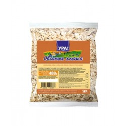 Овсяные хлопья УРА 400г Овсяные хлопья УРА 400г
