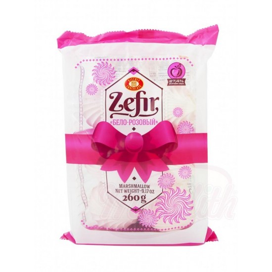 Зефир Бисквит малиново - ванильный 260 г