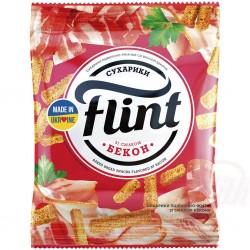 Флинт 70 сухарики со вкусом бекон
