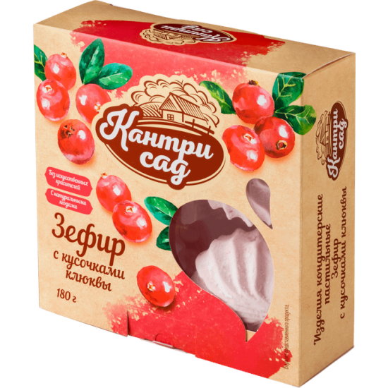 Зефир Кантри Сад клюква 180г