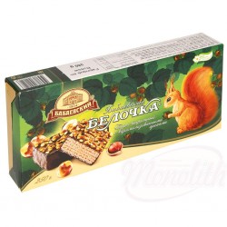 Торт вафельный Белочка 220г Торт вафельный Белочка 220г