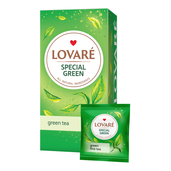 Чай Ловаре special green 24x1.5g